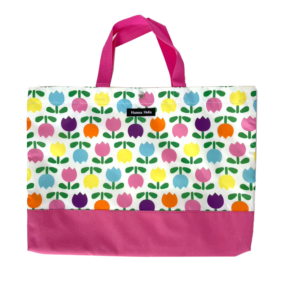 キッズ レッスンバッグ 通園 習い事 マグネット開閉 （ Hanna Hula