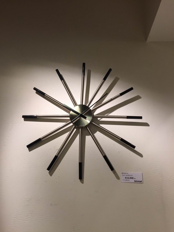 BoConceptの大人気ウォールクロック入荷しました！ ｜ リビングハウス