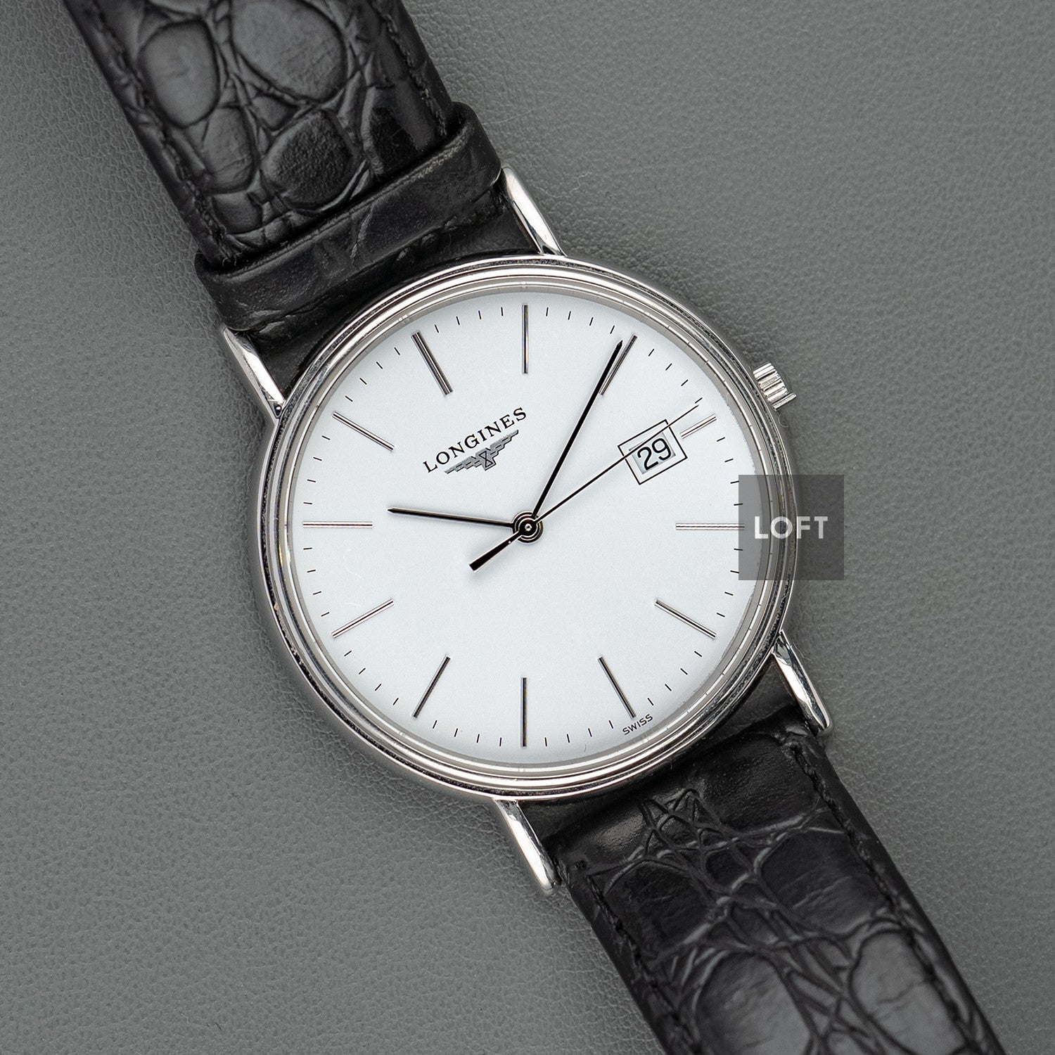 Longines Présence Quartz White Dial 38.5mm – LOFT