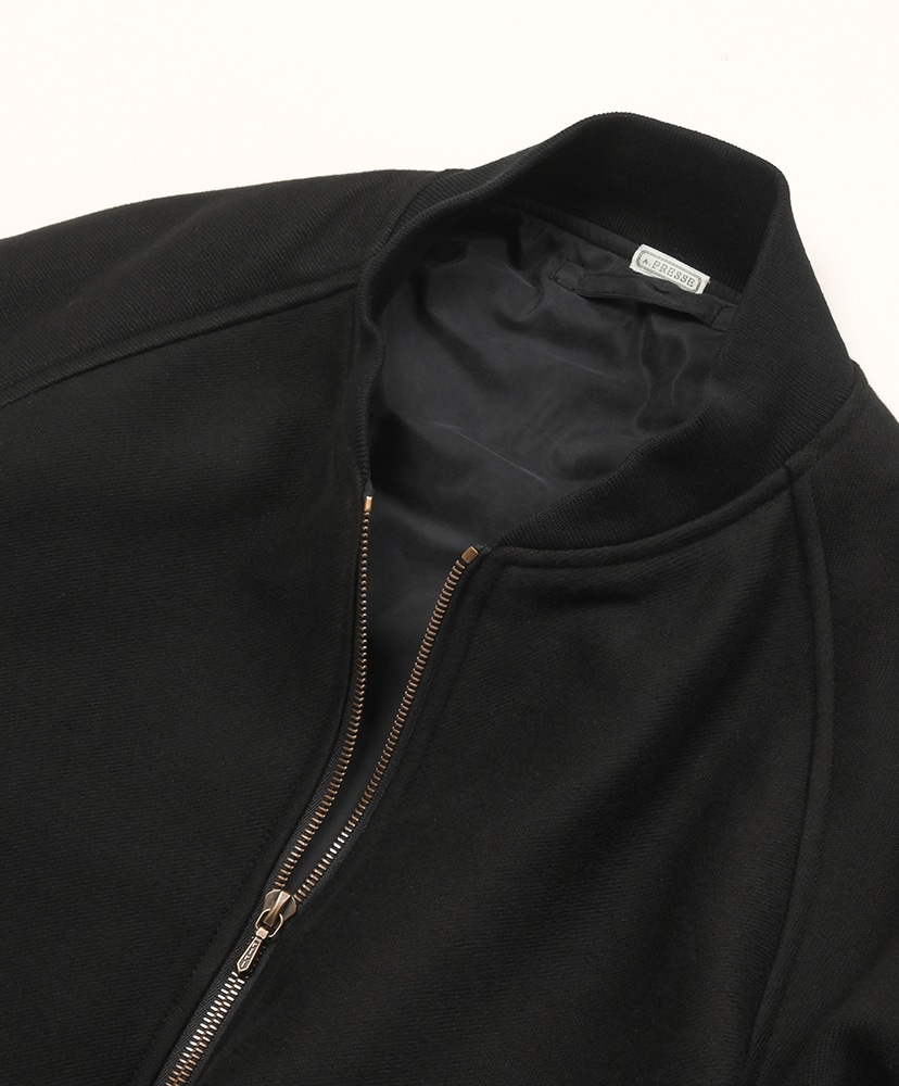 Cotton Moleskin Padding Jacket(2(MEN) Black/ブラック): A.PRESSE
