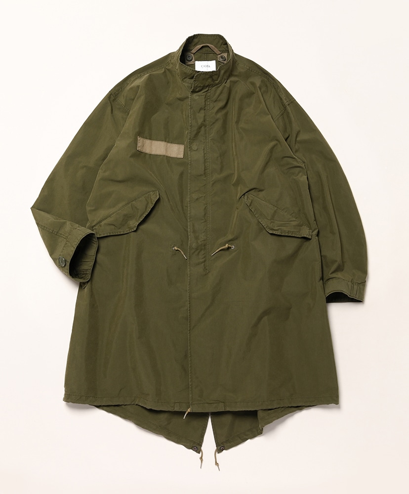 M-65 Fishtail Parka (Stone Wash)(4(MEN) Black/ブラック): CIOTA