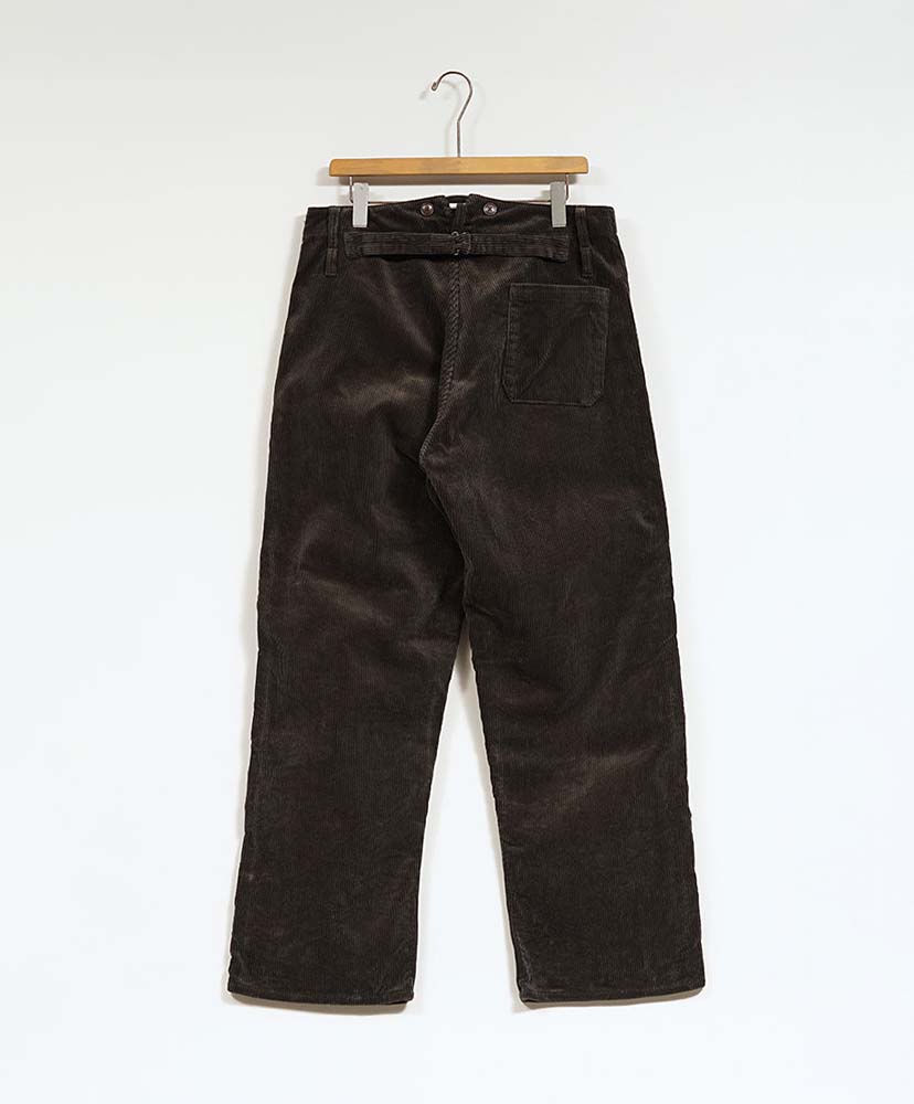 French Work Pant - 8W Corduroy(30(MEN) Charcoal Grey