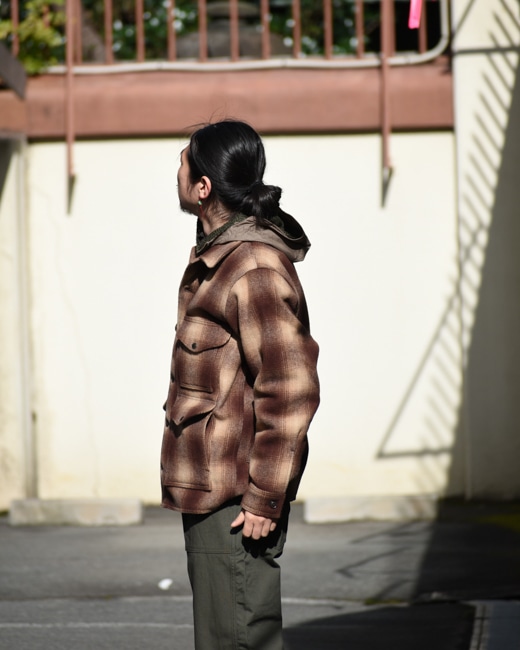 FILSON MACKINAW WOOL CRUISER JACKET [Brown]