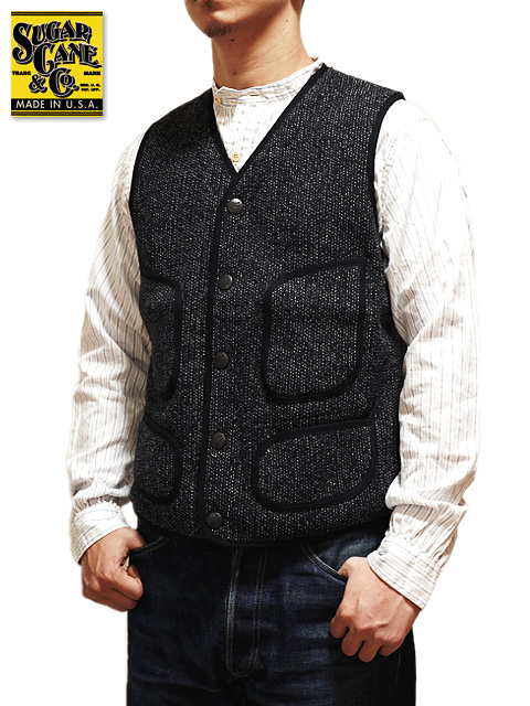 SUGAR CANE（シュガーケン） 】 ビーチクロスベスト [ BEACH CLOTH