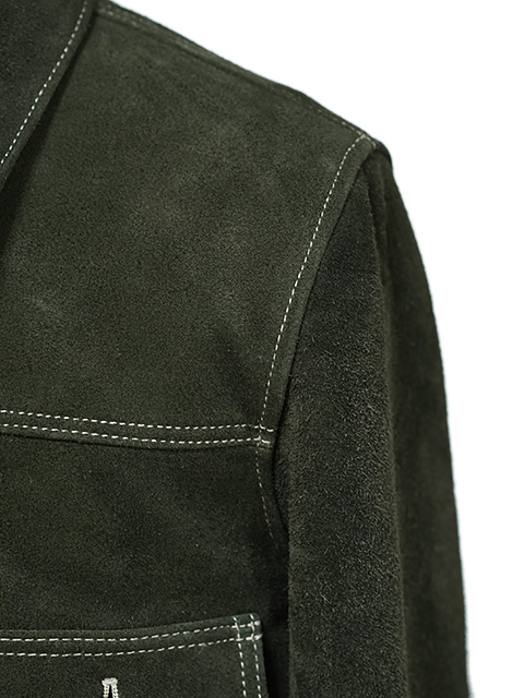 Y'2 LEATHER（ワイツーレザー） 】 ステアスエード 1st Type Gジャン