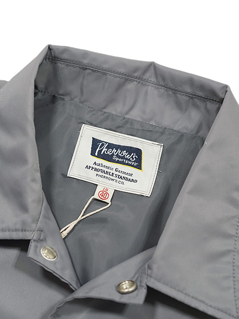Pherrow's（フェローズ） 】 コーチジャケット [ NYLON COACH JACKET