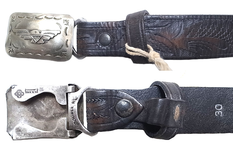Double RL(RRL) Thunderbird Buckle Belt ダブルアールエル ベルト
