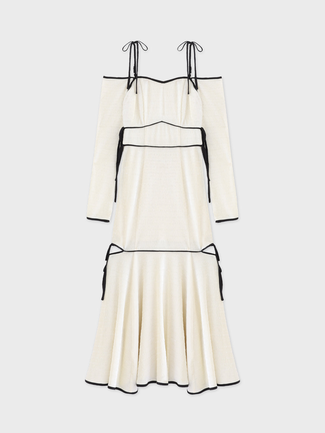 SALE】Side ribbon cutout onepiece(eme10783) – M me eme