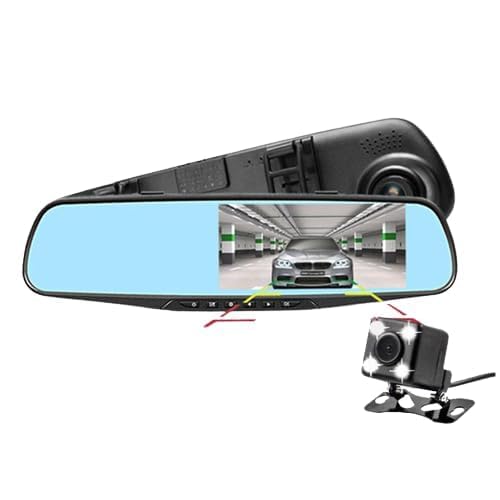 Amazon.co.jp: Wnicek ミラー型ドライブレコーダー 前後カメラ フル