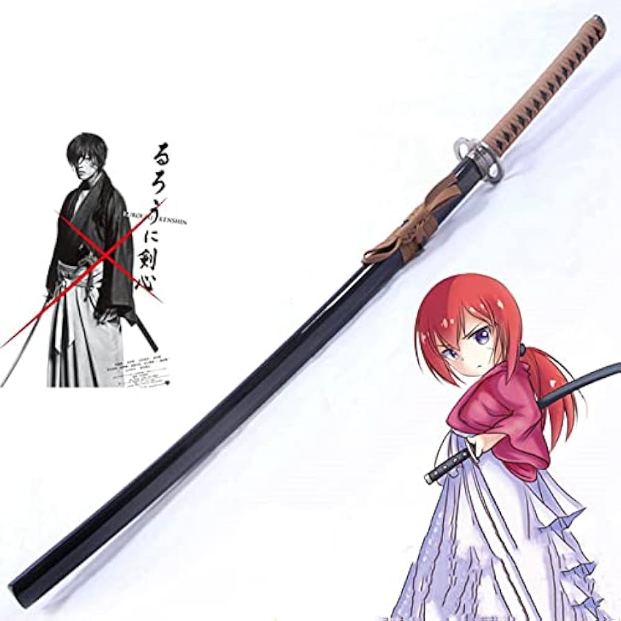 Amazon.co.jp: るろうに剣心 コスプレ 刀 緋村剣心逆刃刀 104CM 木製
