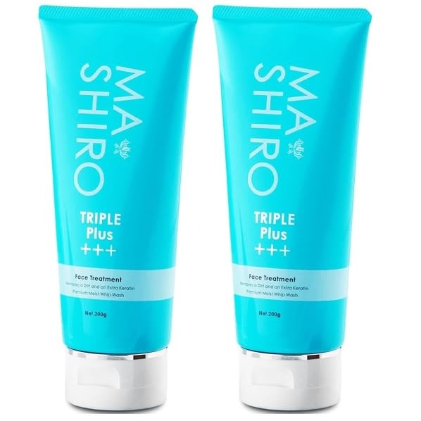 Amazon | マシロ トリプルプラス フェイストリートメント 200g 2本