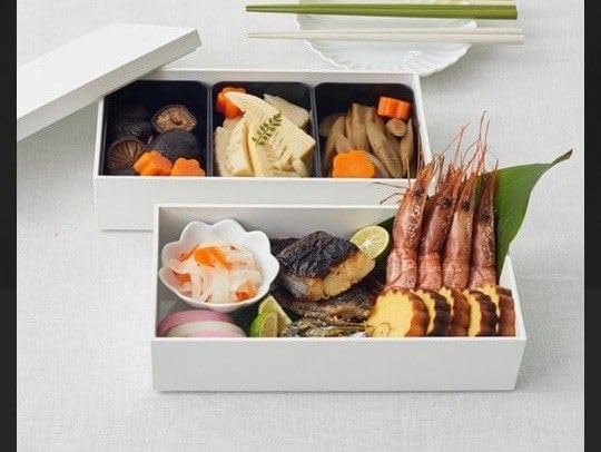 Amazon | 栗原はるみ お重 重箱 2段 ホワイト ブラック 長角 お弁当箱