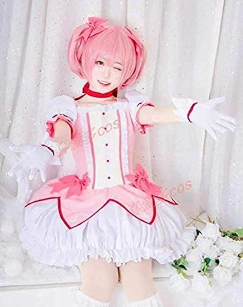 Amazon.co.jp: 衣舞cos 魔法少女まどか マギカ 鹿目まどか コスプレ