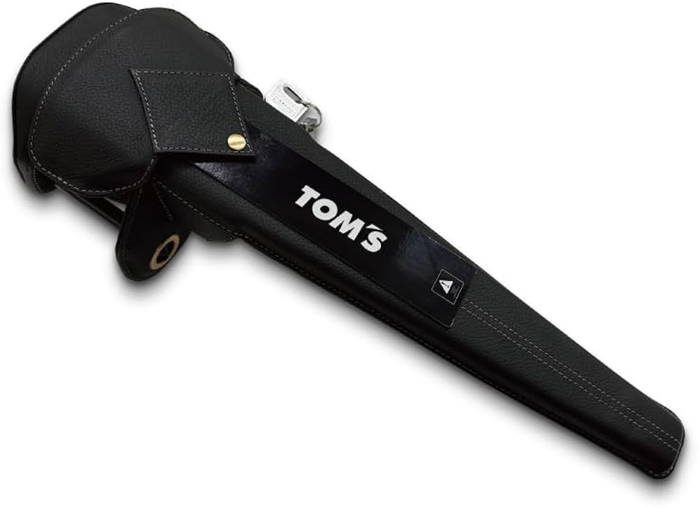 Amazon.co.jp: トムス ステアリングロック ハンドル固定 黒革 TOM'S