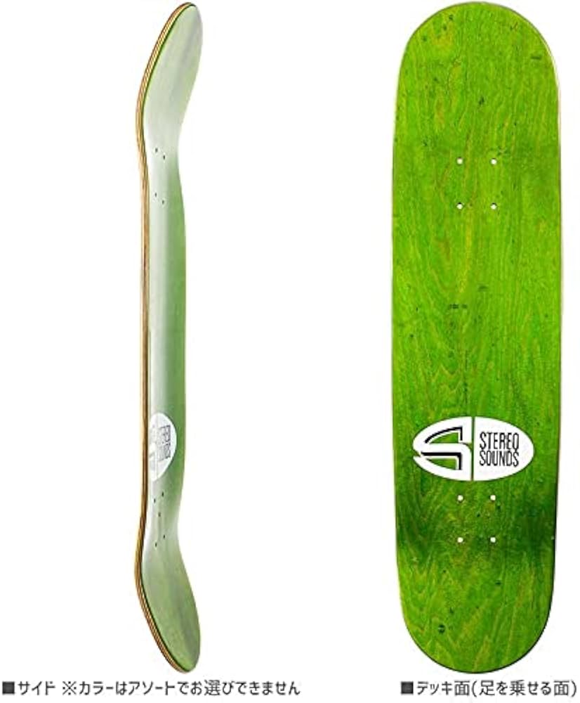 Amazon | STEREO ステレオ スケボー デッキ CHECK ARROW DECK