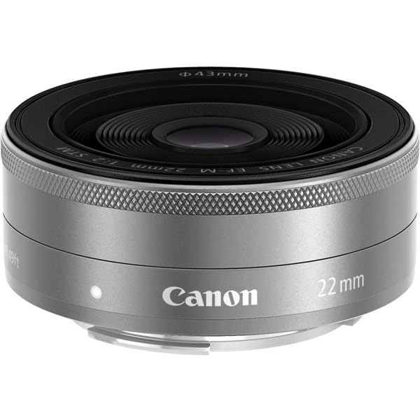 Amazon.co.jp: Canon 単焦点広角レンズ EF-M22mm F2 STM シルバー