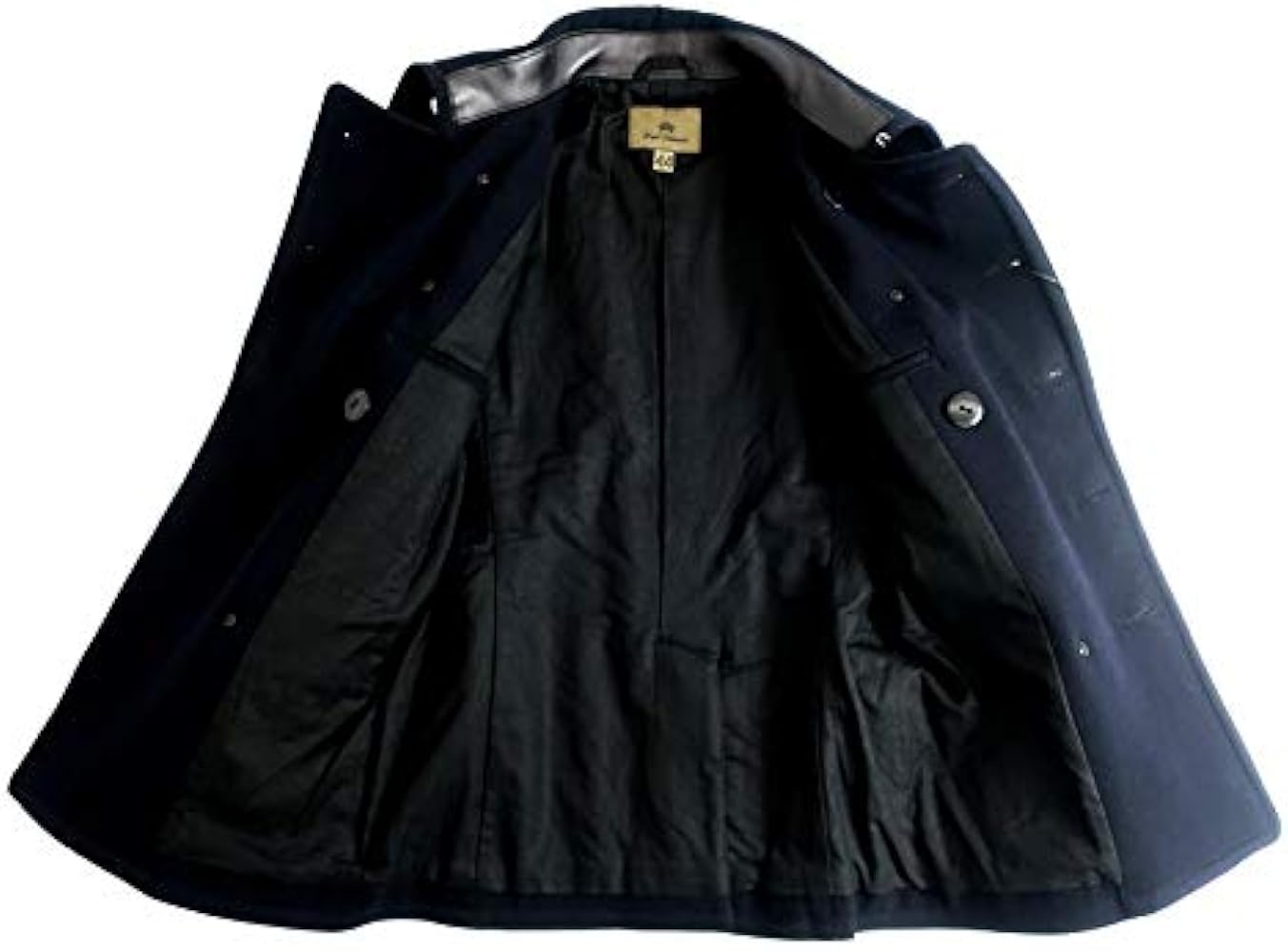 Amazon | [ナイジェル・ケーボン] 日本製 MILITARY PEA COAT メルトン