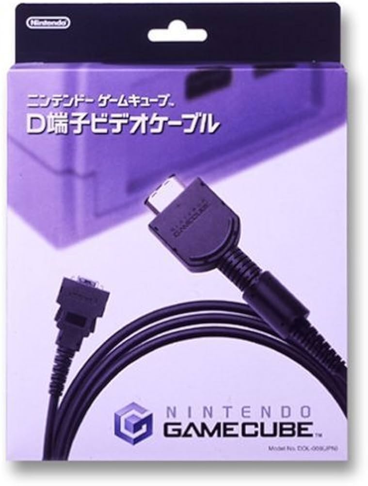Amazon | ニンテンドーゲームキューブ専用D端子ビデオケーブル | 本体