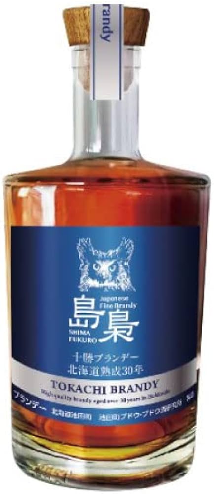 Amazon.co.jp: 島梟 十勝ブランデー 北海道熟成30年 700ml : 食品
