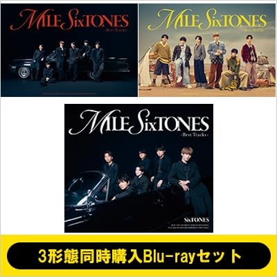 Amazon.co.jp: 【3形態セット】【限定特典(3種全て (かける！SixTONES