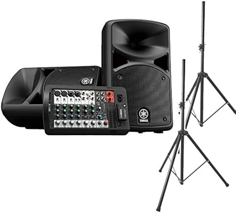 Amazon | YAMAHA STAGEPAS 400BT スピーカースタンド付きセット