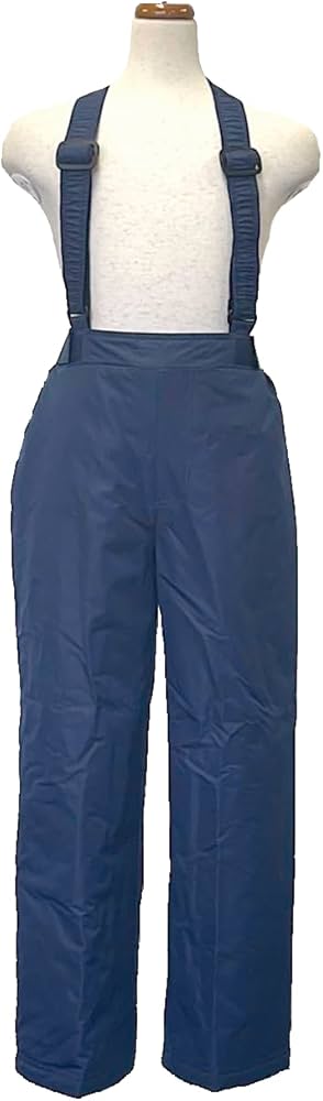 Marmot サスペンダー付きスキーパンツ青 スキーウェア サスペンダー