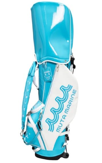 Amazon | muta ムータマリン エナメルスタンドキャディバッグ ブルー