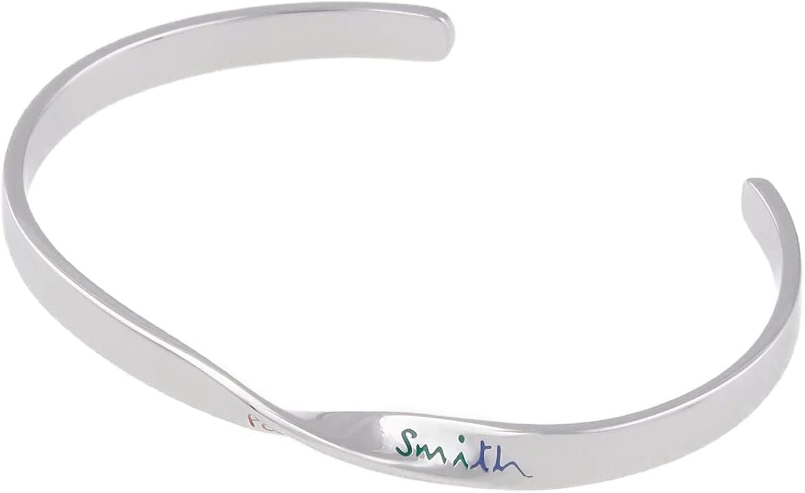 Amazon | [ポールスミス] ロゴツイスト バングル メンズ 日本製 純正