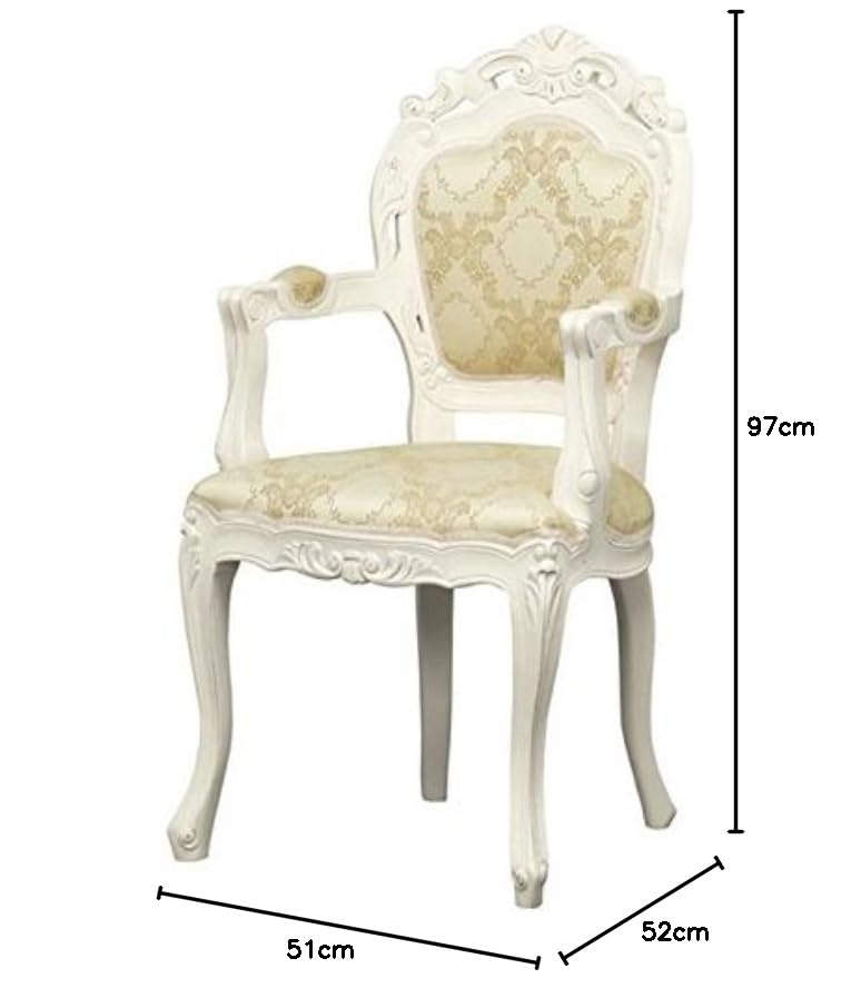 Amazon.co.jp: クロシオ アンティーク調 猫脚 フランシスカ チェアー