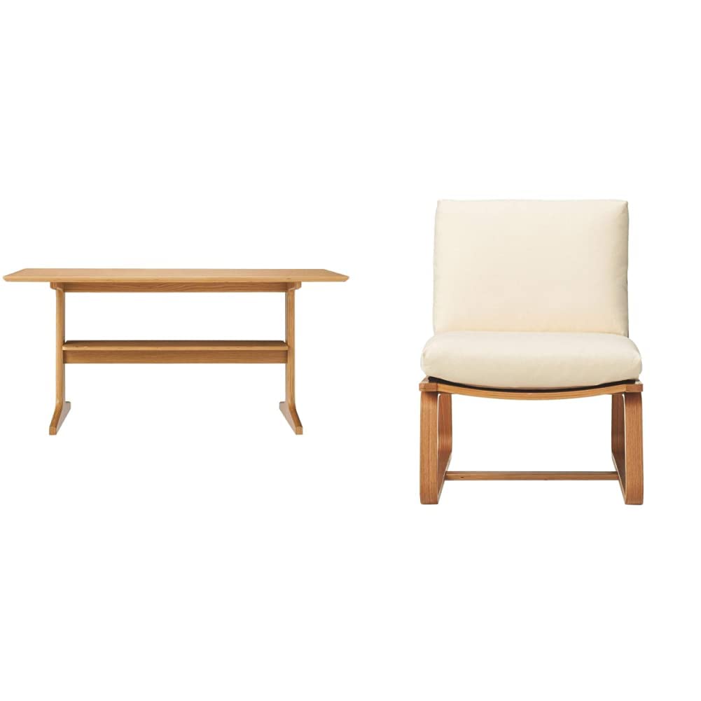 Amazon｜無印良品 リビングでもダイニングでもつかえるテーブル・2