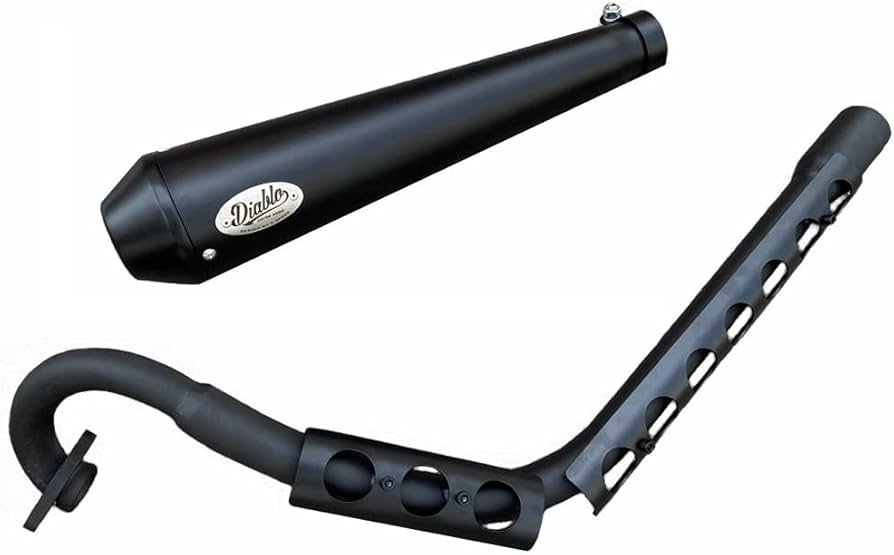 Amazon | Diabolus ホンダハンターカブCT125用マフラー オールブラック