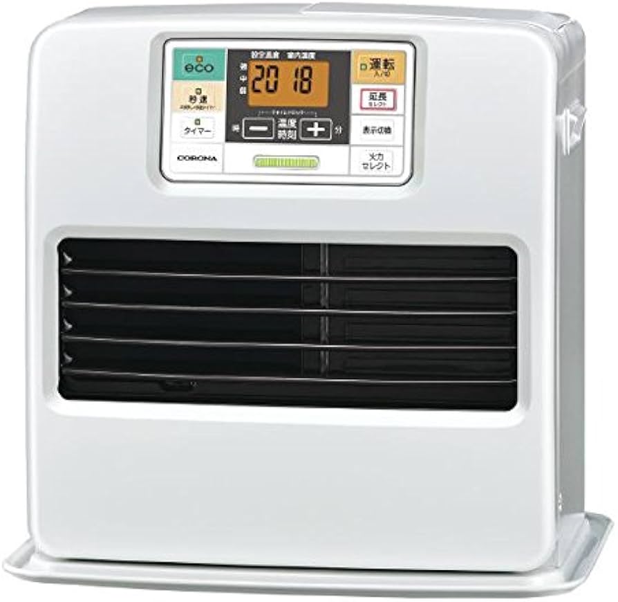 Amazon | コロナ：石油ファンヒーター(パールホワイト)STシリーズ/FH