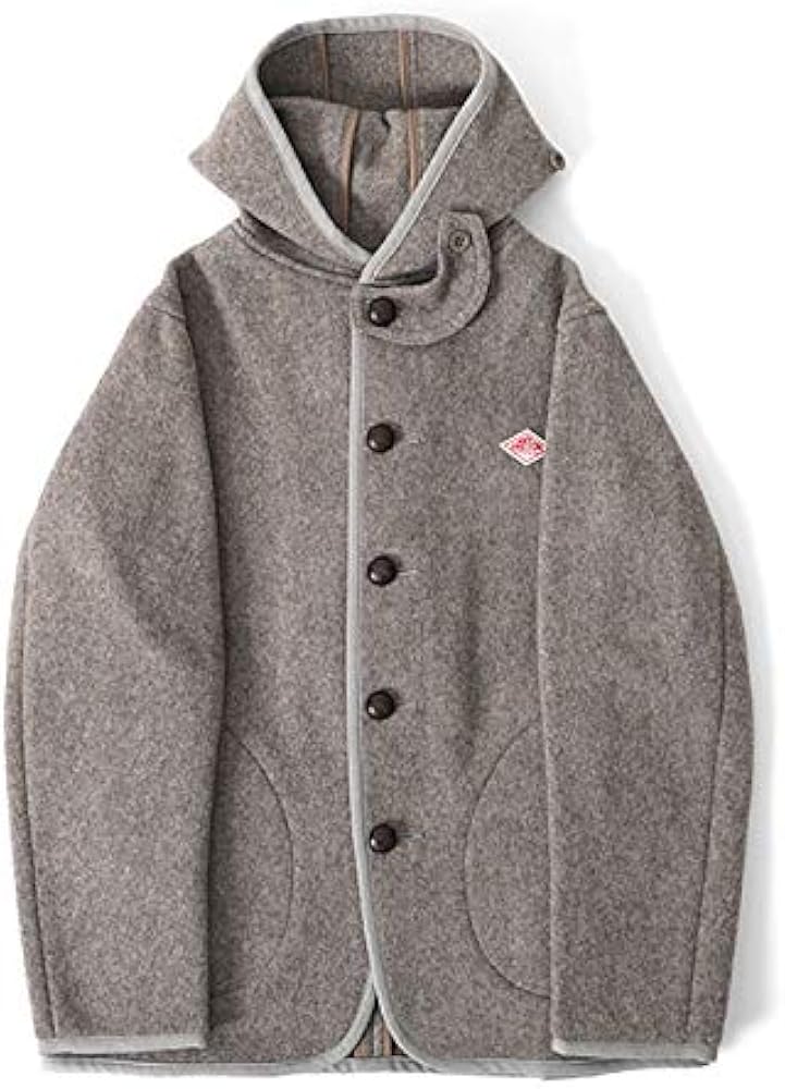 Amazon | [ダントン] ウールモッサ シングルフードジャケット JD-8455