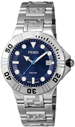 Amazon.co.jp: [フェンディ]FENDI 腕時計 NAUTICO ブルー文字盤