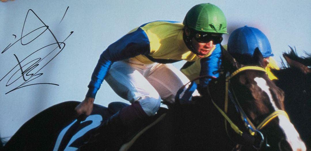 Amazon.co.jp: 武豊TV JRA 武豊 直筆サイン写真パネルサイン エア