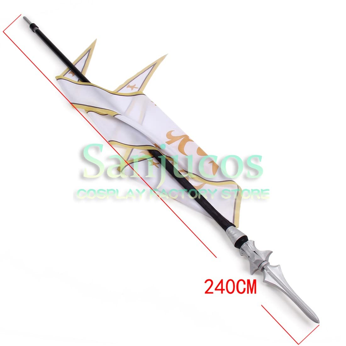 Amazon | コスプレ 道具 に適合する ジャンヌ・ダルク 旗 旗竿 FGO