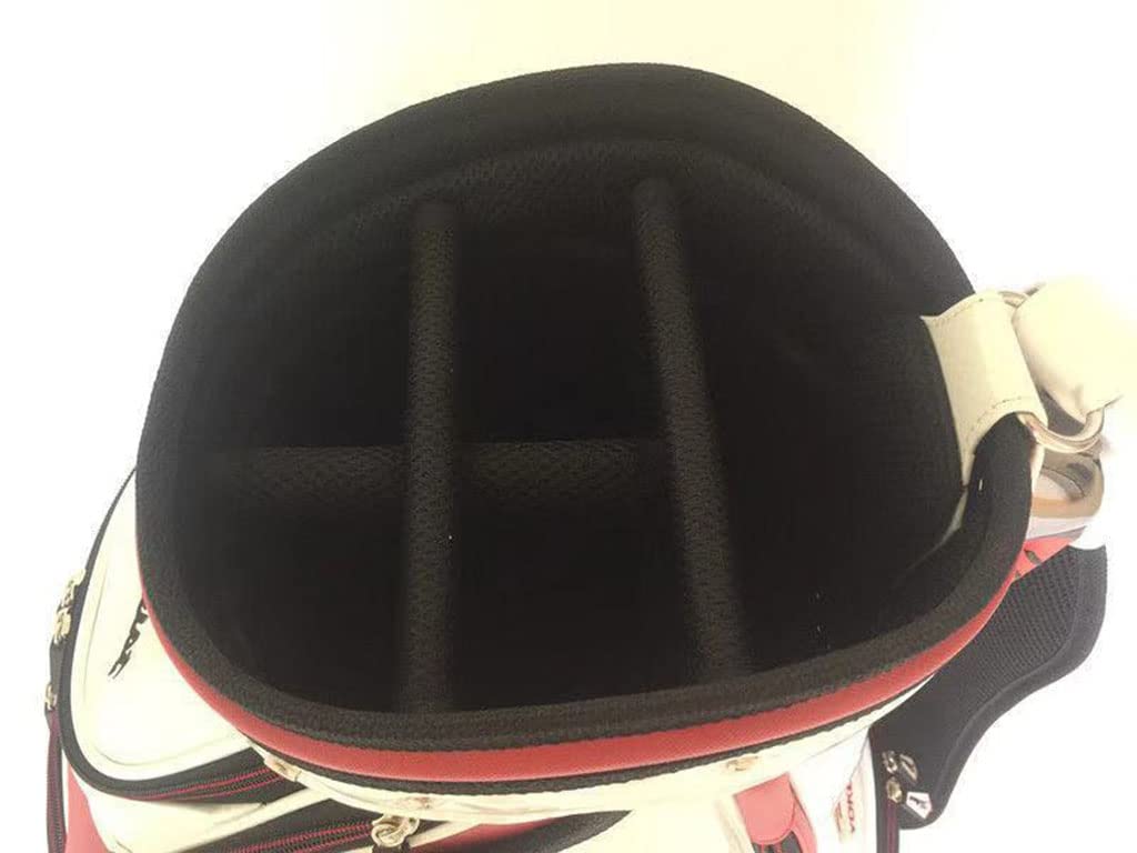 Amazon | キャディバッグ PUレザー スポーツゴルフバッグ 防水耐摩耗性