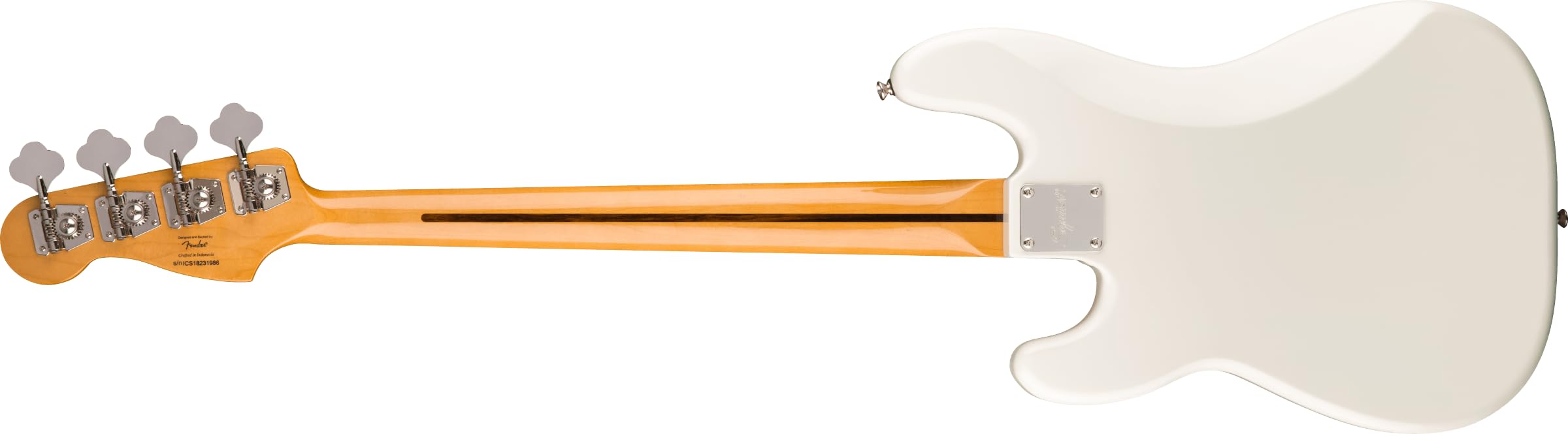 Amazon.com: Squier Classic Vibe 60s Precision Bass, Olympic White