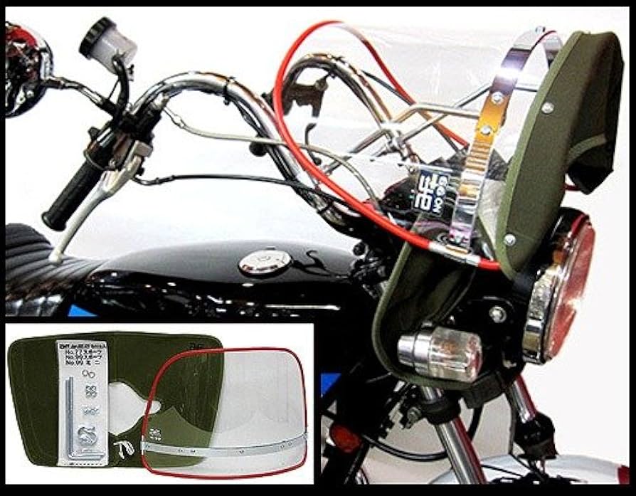 Amazon | Z-FATHER 旭風防 クリア(赤縁)(緑布タレ) | スクリーン本体