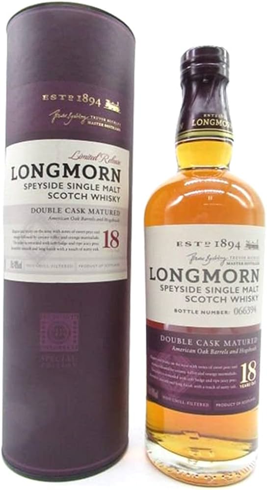 Amazon.co.jp: 【終売品】ロングモーン 18年 48度 700ml [並行輸入品