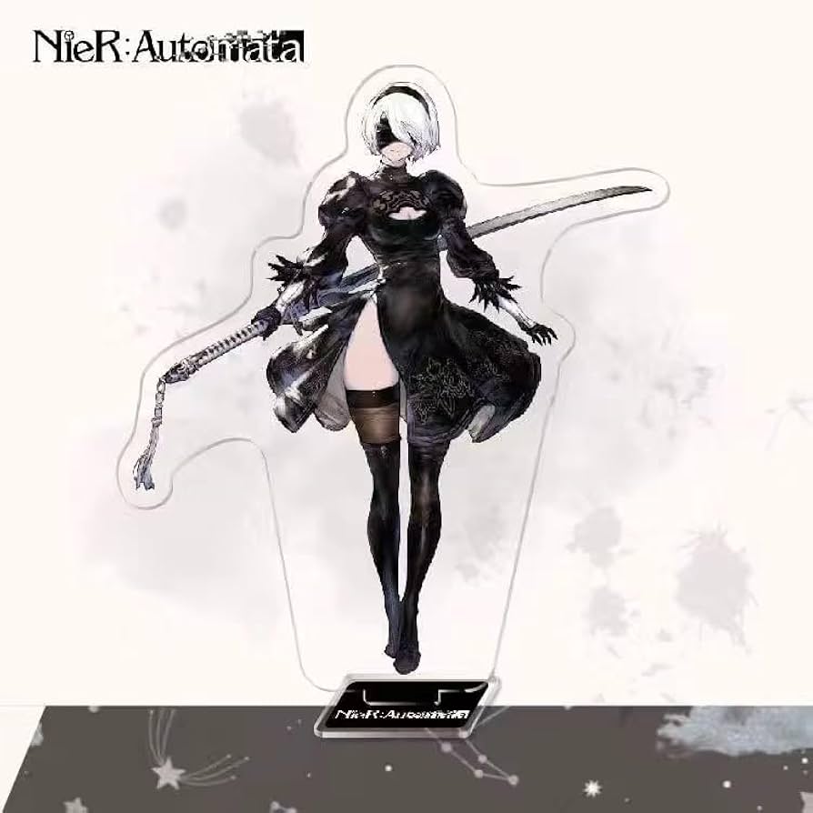 Amazon | ニーア オートマタ 2B アクスタ NieR:Automata ヨルハ二号B型