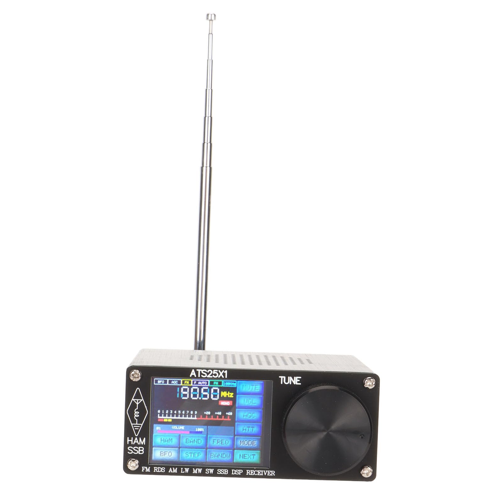 Amazon | ATS25X1 Si4732 ポータブル短波 FM LW MW SW SSB DSP フル