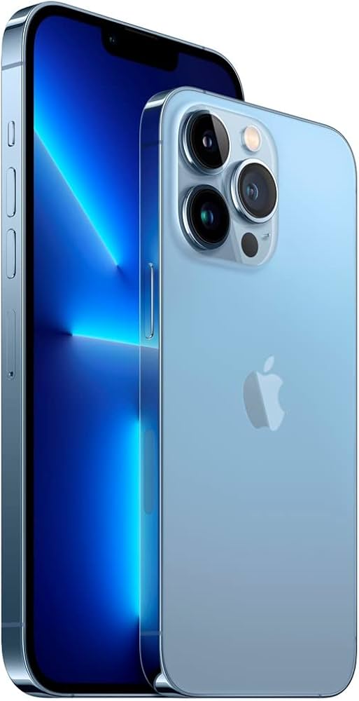 Apple iPhone 13 Pro, 128GB, Sierra Blue - Unlocked (Renewed