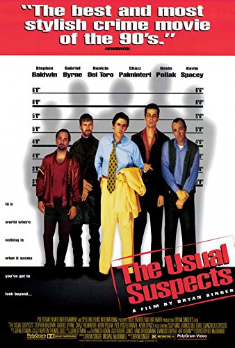 Amazon.co.jp: 【大判】映画ポスター 海外版 ユージュアル・サスペクツ