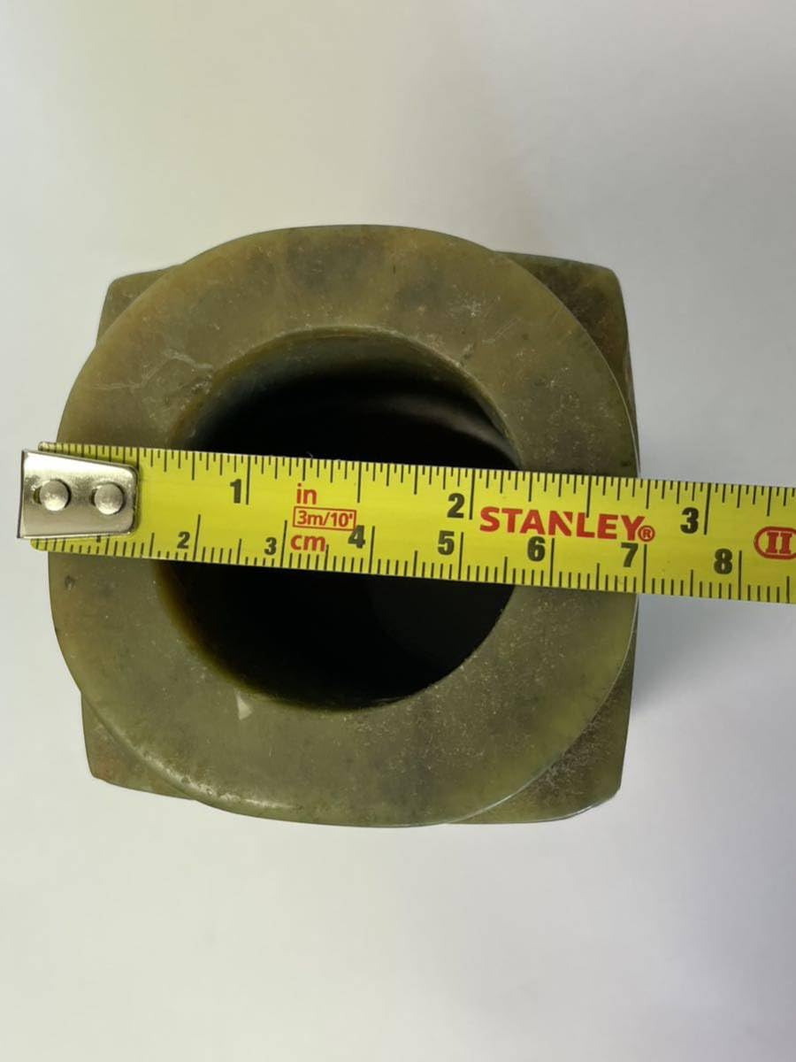 Amazon.co.jp: 【中国美術】玉琮緑新石器時代良渚文化紀元前2500年頃