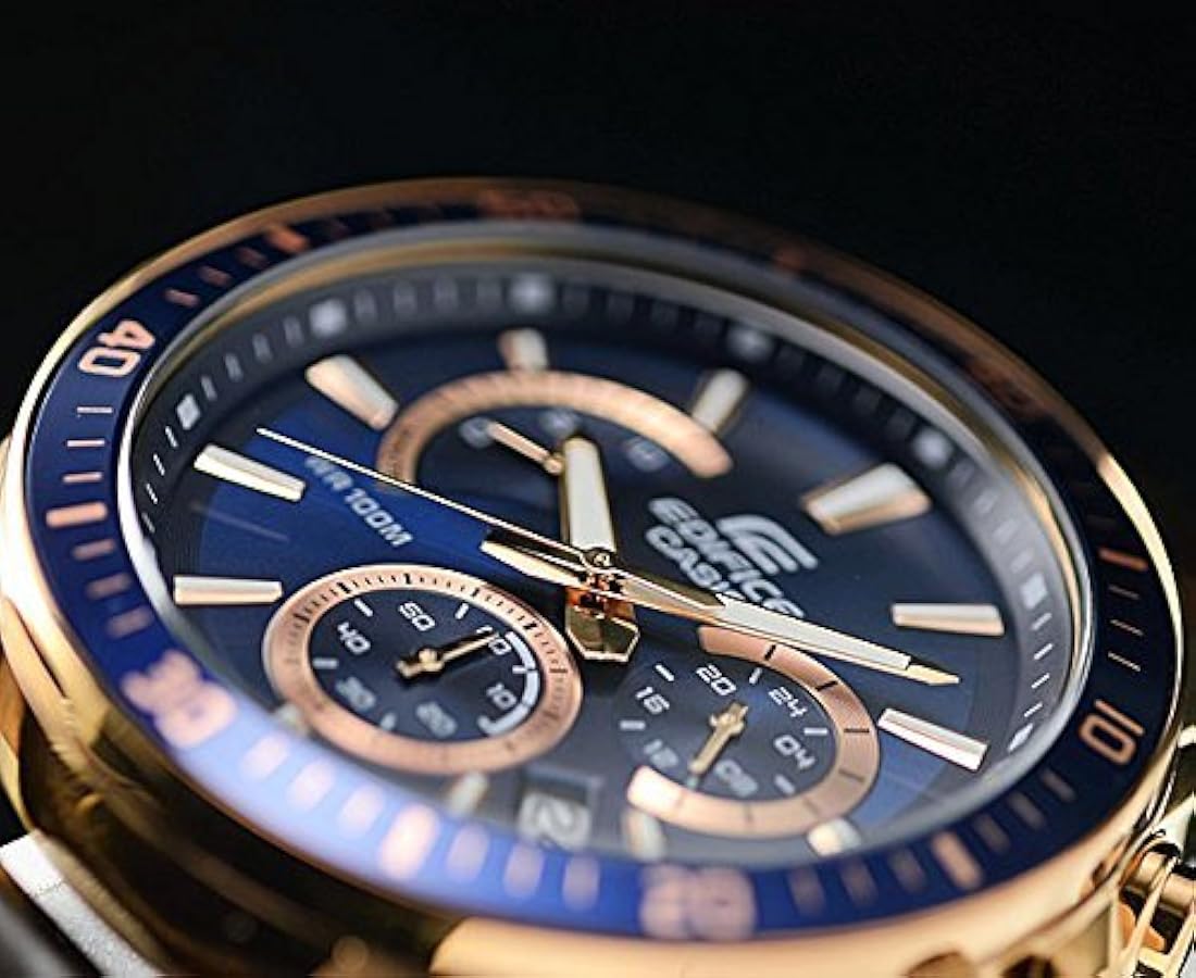 Amazon.co.jp: [カシオ]エディフィス EDIFICE 100m防水 クロノグラフ