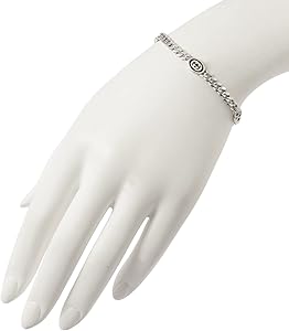 Amazon | グッチ インターロッキングG チェーン シルバー ブレスレット