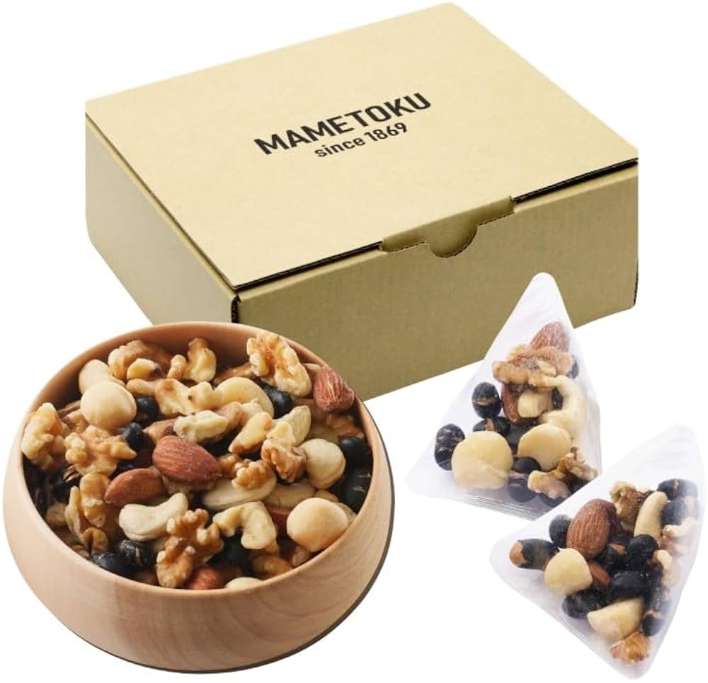 Amazon.co.jp: 豆徳 デイリーナッツBOX ミックスナッツ (5種類 / 600g