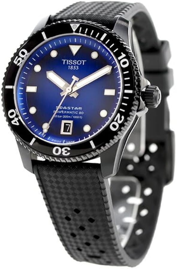 Amazon.co.jp: [ティソ] TISSOT シースター1000 パワーマティック 80