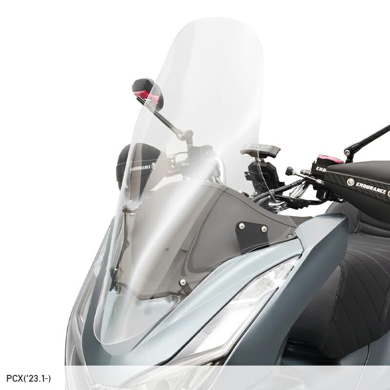 Amazon | エンデュランス ロングウインドスクリーン (クリア) PCX JK05
